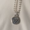 GOOD ART HLYWD Saint Christopher Pendant with Wheel and Wings on Reverse