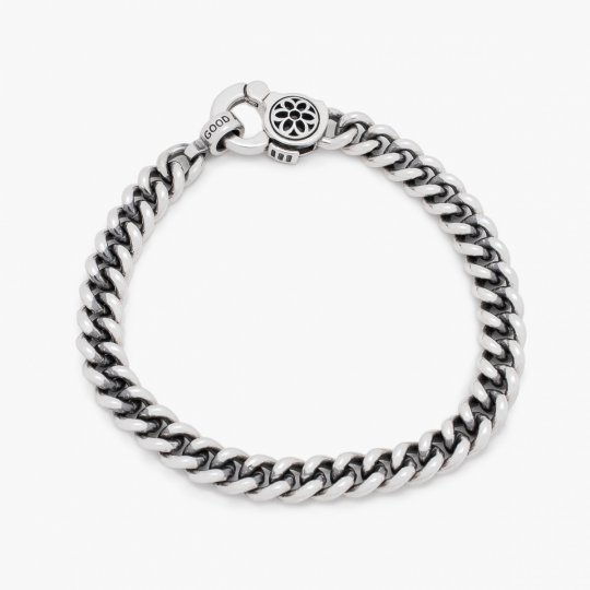GOOD ART HLYWD Curb Chain No.4 Bracelet - Sterling Silver