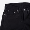IH-555-xhsbb - 25oz Selvedge Denim Super Slim Jeans - Black/Black - Tag 34