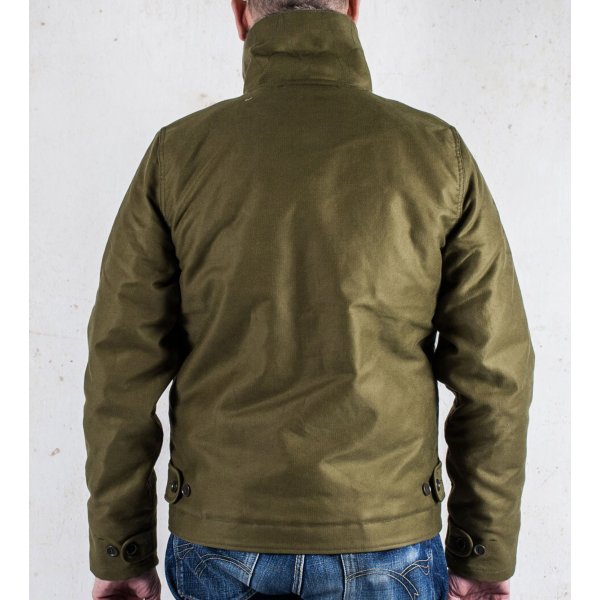 Iron Heart Whipcord N1 Deck Jacket - Olive, Navy & Black